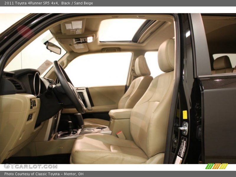 Black / Sand Beige 2011 Toyota 4Runner SR5 4x4