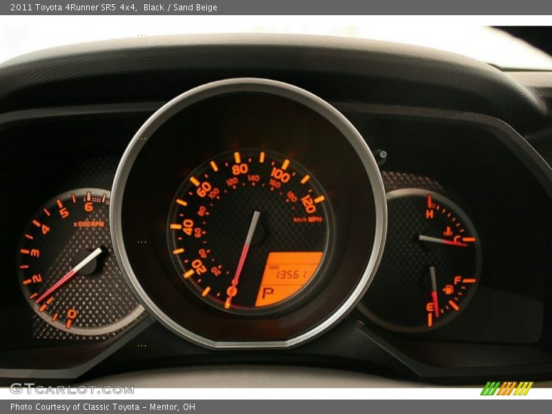 Black / Sand Beige 2011 Toyota 4Runner SR5 4x4