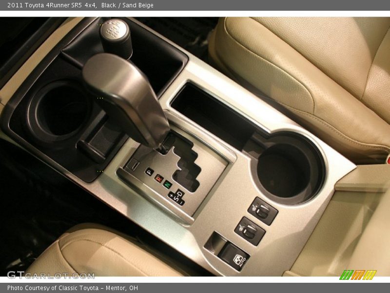 Black / Sand Beige 2011 Toyota 4Runner SR5 4x4