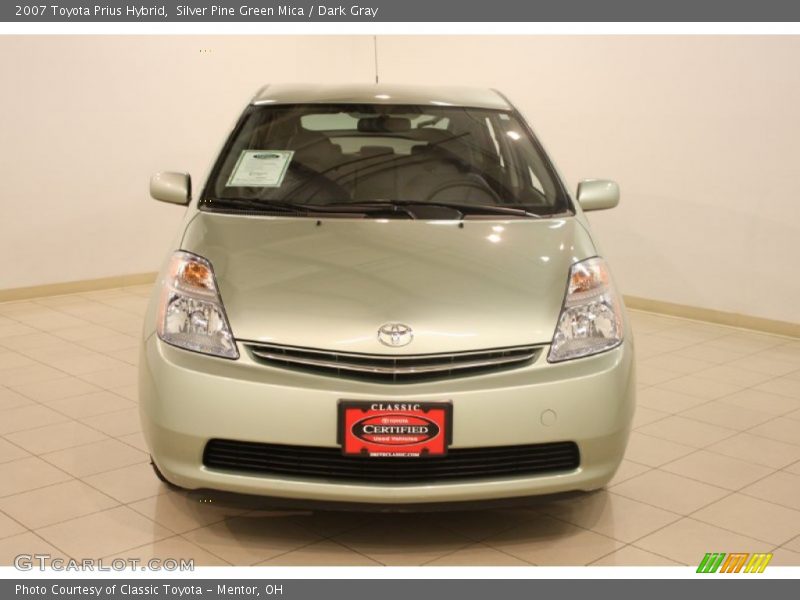 Silver Pine Green Mica / Dark Gray 2007 Toyota Prius Hybrid