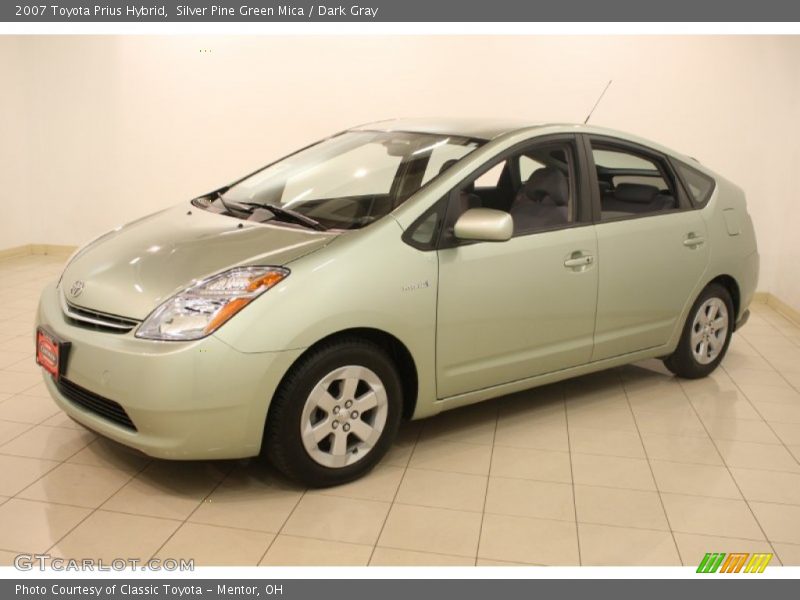 Silver Pine Green Mica / Dark Gray 2007 Toyota Prius Hybrid