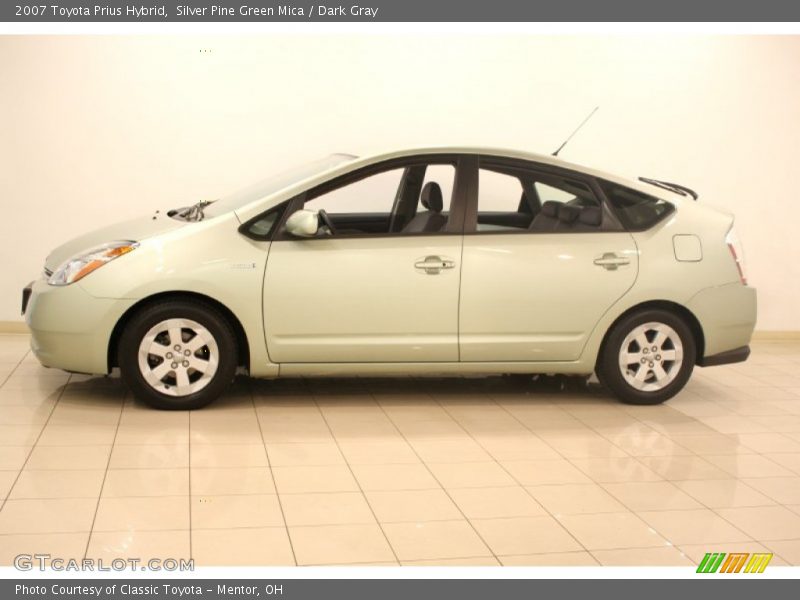 Silver Pine Green Mica / Dark Gray 2007 Toyota Prius Hybrid