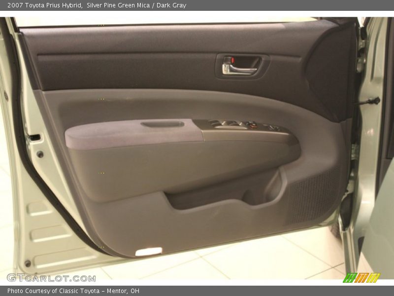 Silver Pine Green Mica / Dark Gray 2007 Toyota Prius Hybrid