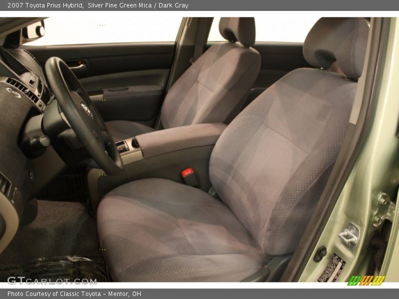 Silver Pine Green Mica / Dark Gray 2007 Toyota Prius Hybrid