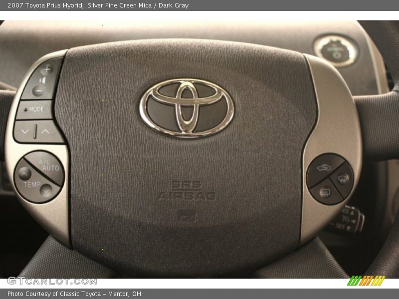 Silver Pine Green Mica / Dark Gray 2007 Toyota Prius Hybrid