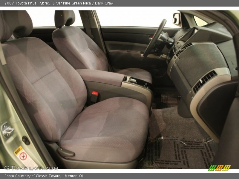 Silver Pine Green Mica / Dark Gray 2007 Toyota Prius Hybrid