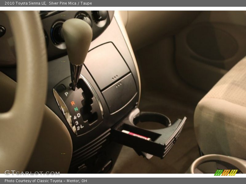 Silver Pine Mica / Taupe 2010 Toyota Sienna LE