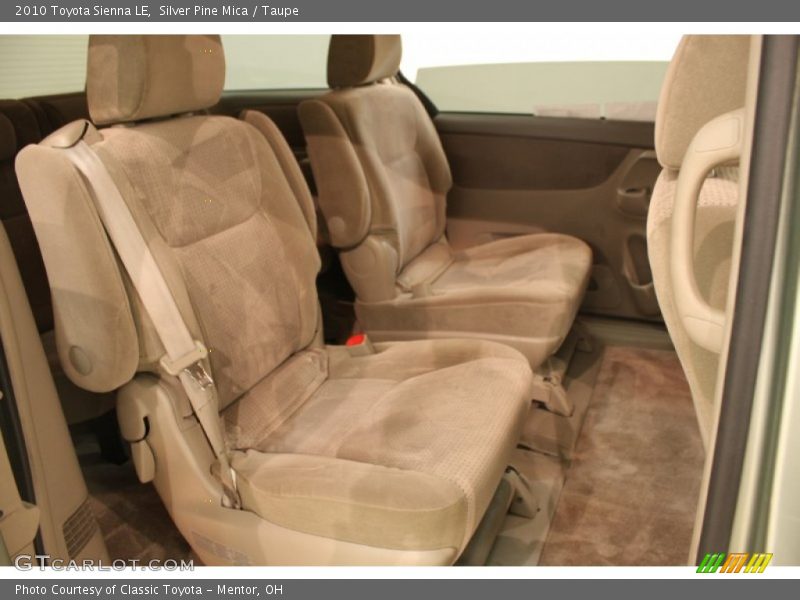 Silver Pine Mica / Taupe 2010 Toyota Sienna LE