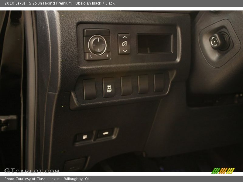 Obsidian Black / Black 2010 Lexus HS 250h Hybrid Premium