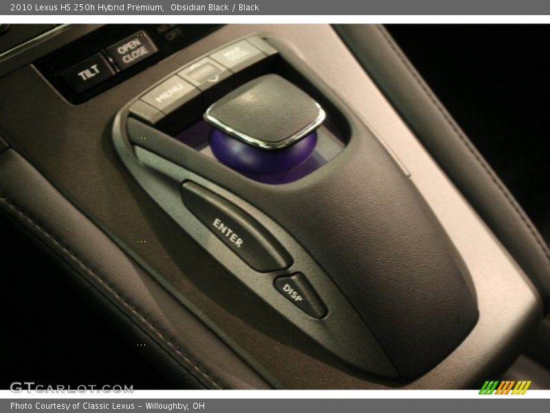 Obsidian Black / Black 2010 Lexus HS 250h Hybrid Premium