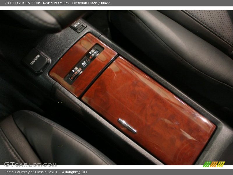 Obsidian Black / Black 2010 Lexus HS 250h Hybrid Premium