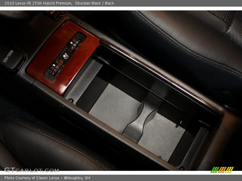 Obsidian Black / Black 2010 Lexus HS 250h Hybrid Premium