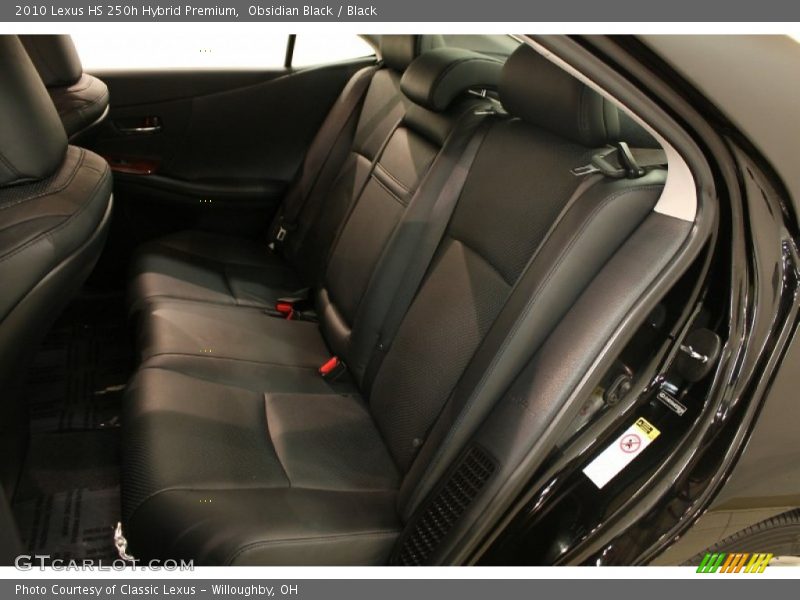 Obsidian Black / Black 2010 Lexus HS 250h Hybrid Premium