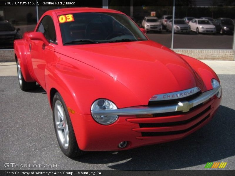 Redline Red / Black 2003 Chevrolet SSR