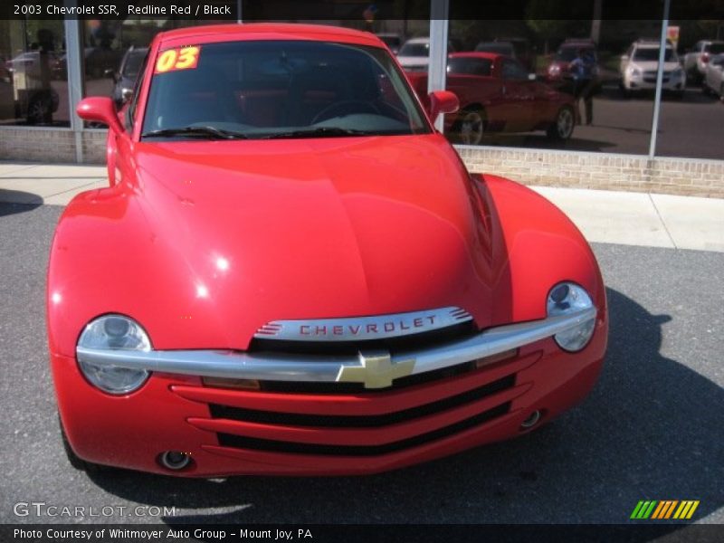 Redline Red / Black 2003 Chevrolet SSR