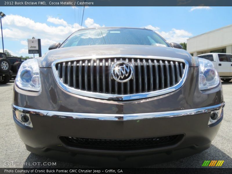 Cocoa Metallic / Cashmere 2012 Buick Enclave FWD