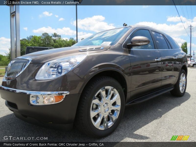 Cocoa Metallic / Cashmere 2012 Buick Enclave FWD
