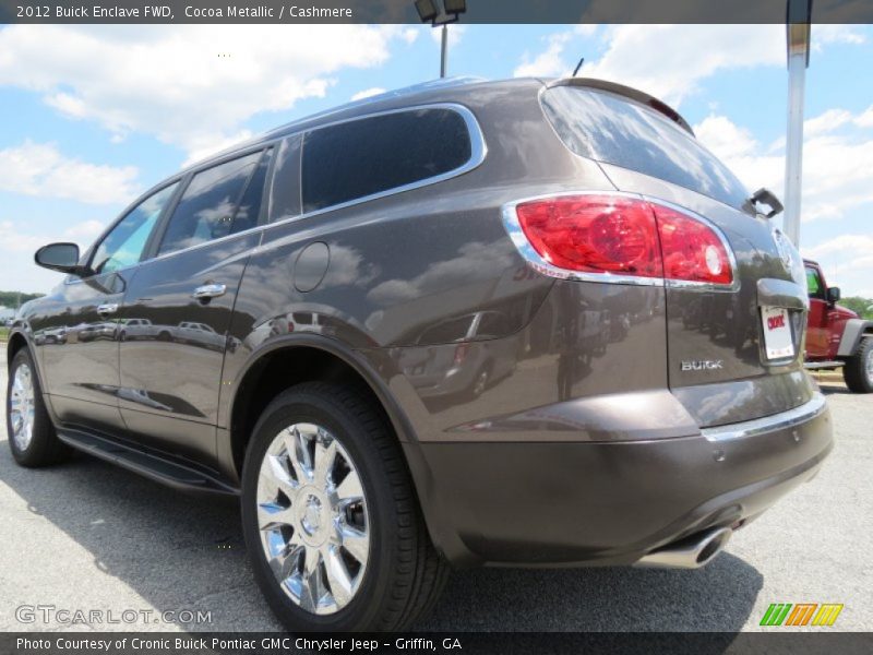 Cocoa Metallic / Cashmere 2012 Buick Enclave FWD