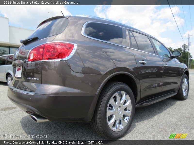 Cocoa Metallic / Cashmere 2012 Buick Enclave FWD