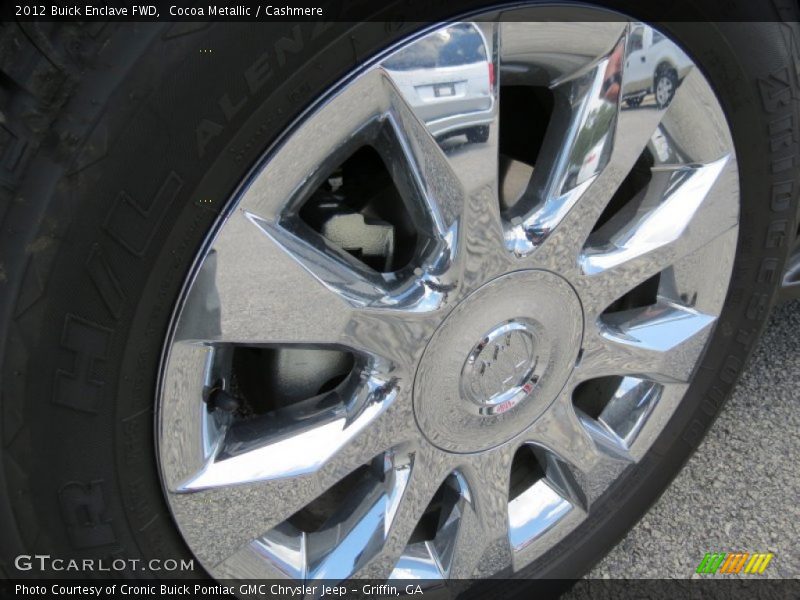 Cocoa Metallic / Cashmere 2012 Buick Enclave FWD