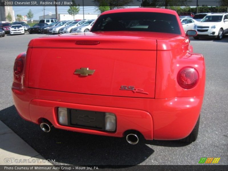  2003 SSR  Redline Red