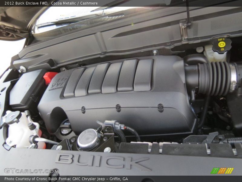 Cocoa Metallic / Cashmere 2012 Buick Enclave FWD
