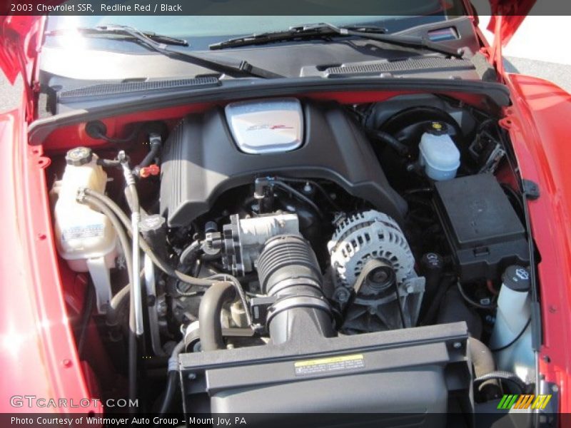  2003 SSR  Engine - 5.3 Liter OHV 16-Valve V8
