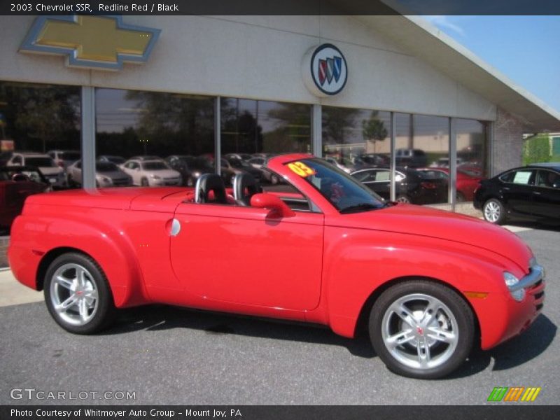 Redline Red / Black 2003 Chevrolet SSR