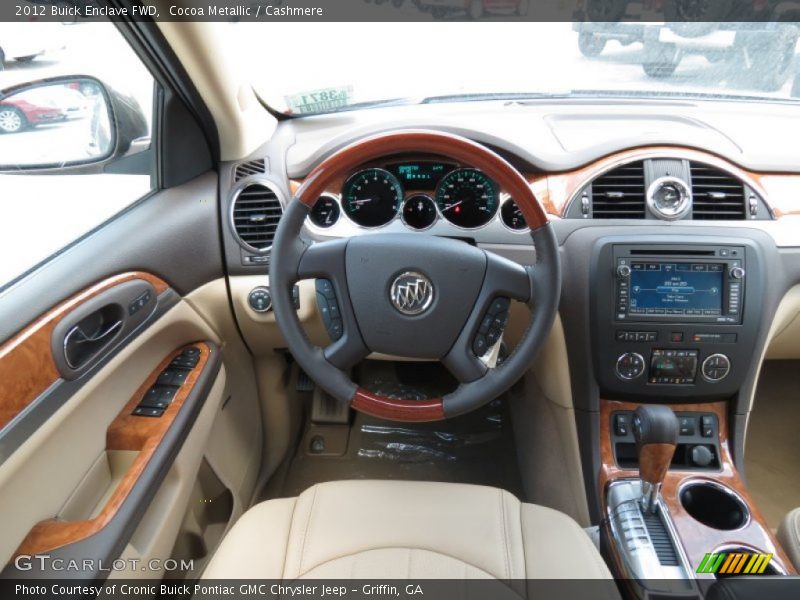 Cocoa Metallic / Cashmere 2012 Buick Enclave FWD