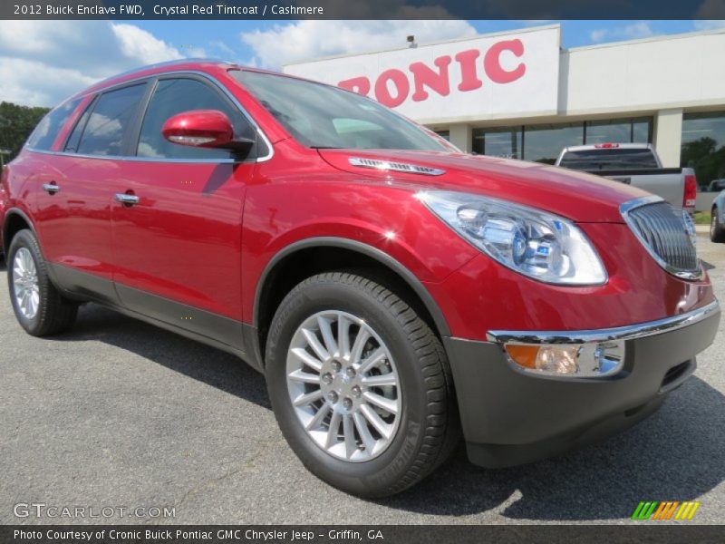 Crystal Red Tintcoat / Cashmere 2012 Buick Enclave FWD