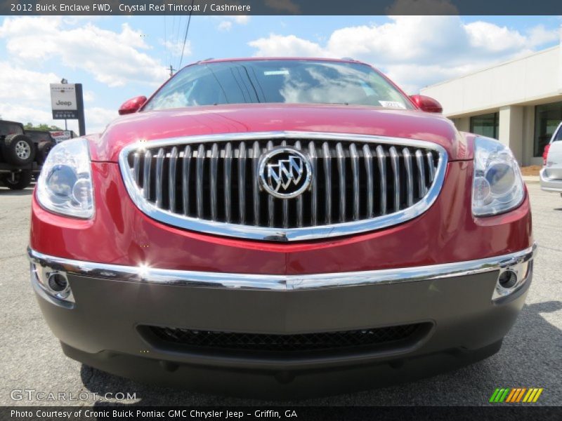 Crystal Red Tintcoat / Cashmere 2012 Buick Enclave FWD