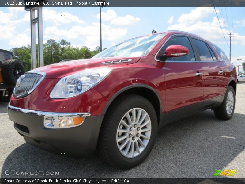 Crystal Red Tintcoat / Cashmere 2012 Buick Enclave FWD