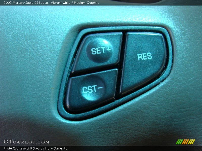 Vibrant White / Medium Graphite 2002 Mercury Sable GS Sedan