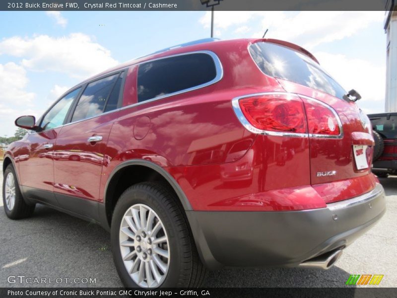 Crystal Red Tintcoat / Cashmere 2012 Buick Enclave FWD