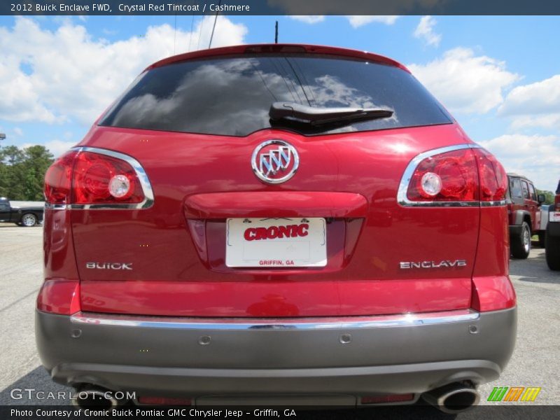Crystal Red Tintcoat / Cashmere 2012 Buick Enclave FWD