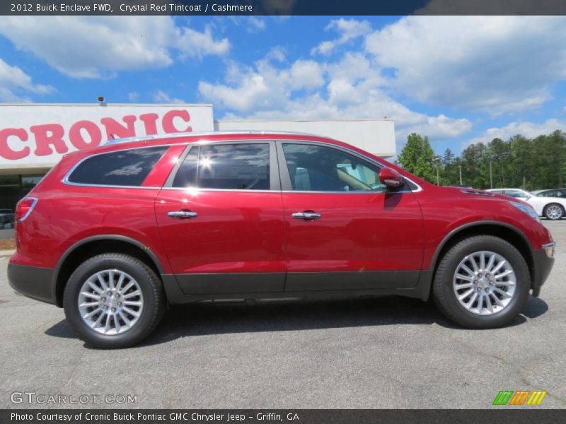 Crystal Red Tintcoat / Cashmere 2012 Buick Enclave FWD