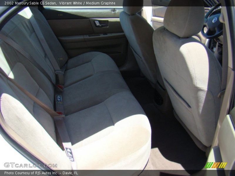 Vibrant White / Medium Graphite 2002 Mercury Sable GS Sedan