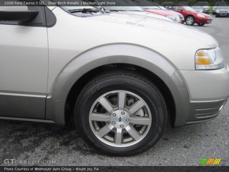 Silver Birch Metallic / Medium Light Stone 2008 Ford Taurus X SEL