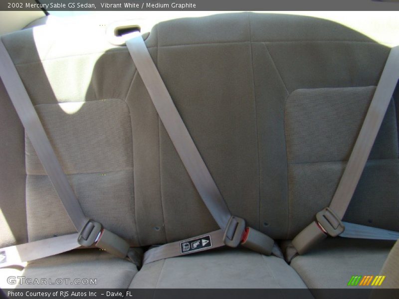 Vibrant White / Medium Graphite 2002 Mercury Sable GS Sedan