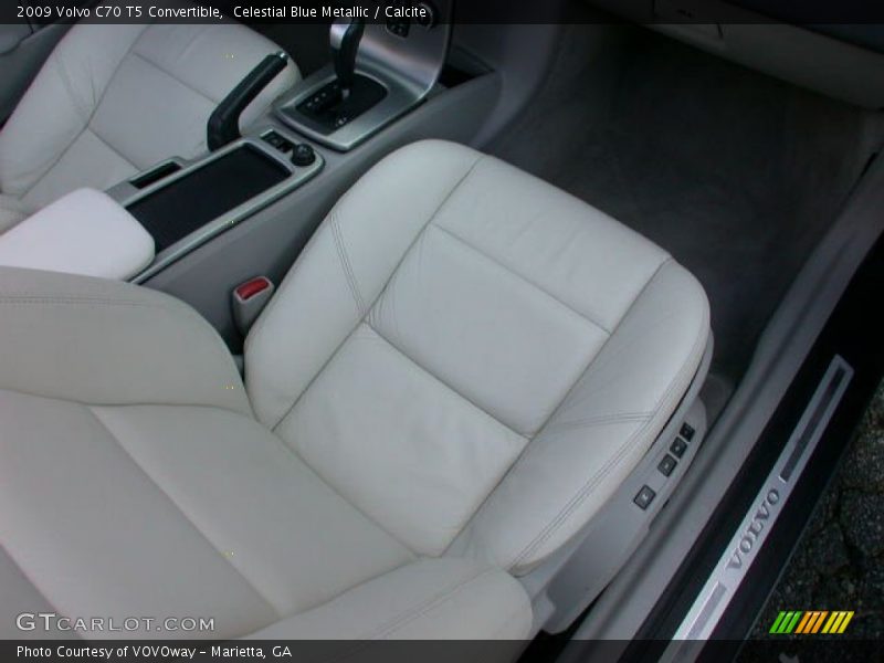 Celestial Blue Metallic / Calcite 2009 Volvo C70 T5 Convertible