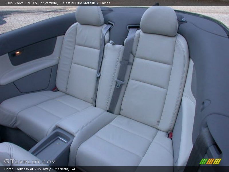 Celestial Blue Metallic / Calcite 2009 Volvo C70 T5 Convertible