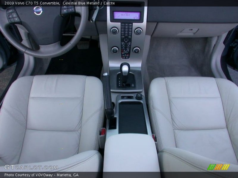 Celestial Blue Metallic / Calcite 2009 Volvo C70 T5 Convertible