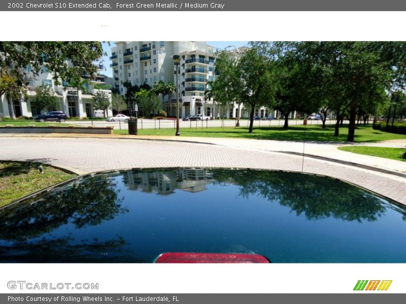 Forest Green Metallic / Medium Gray 2002 Chevrolet S10 Extended Cab