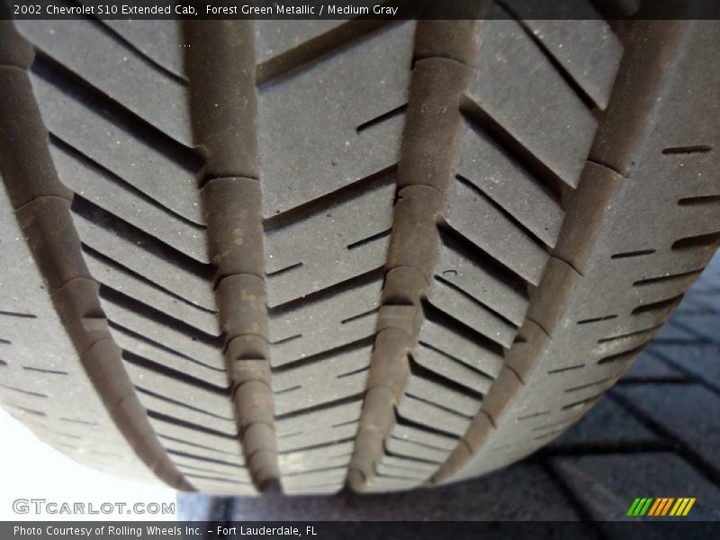 Forest Green Metallic / Medium Gray 2002 Chevrolet S10 Extended Cab