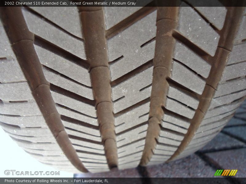 Forest Green Metallic / Medium Gray 2002 Chevrolet S10 Extended Cab
