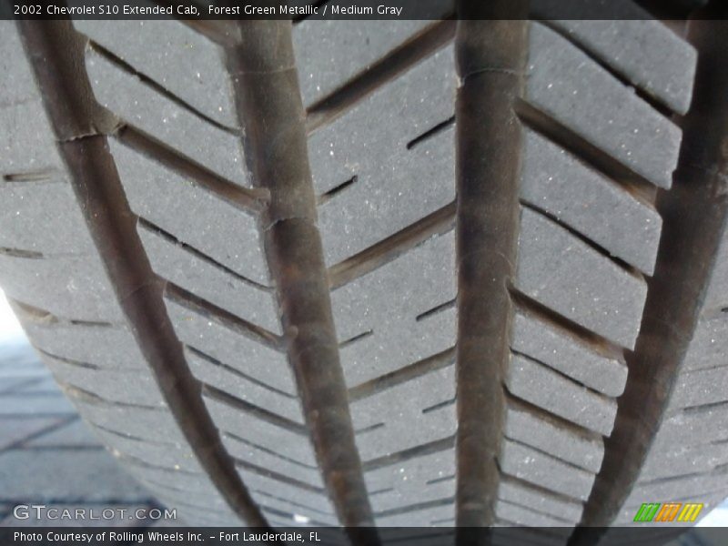 Forest Green Metallic / Medium Gray 2002 Chevrolet S10 Extended Cab