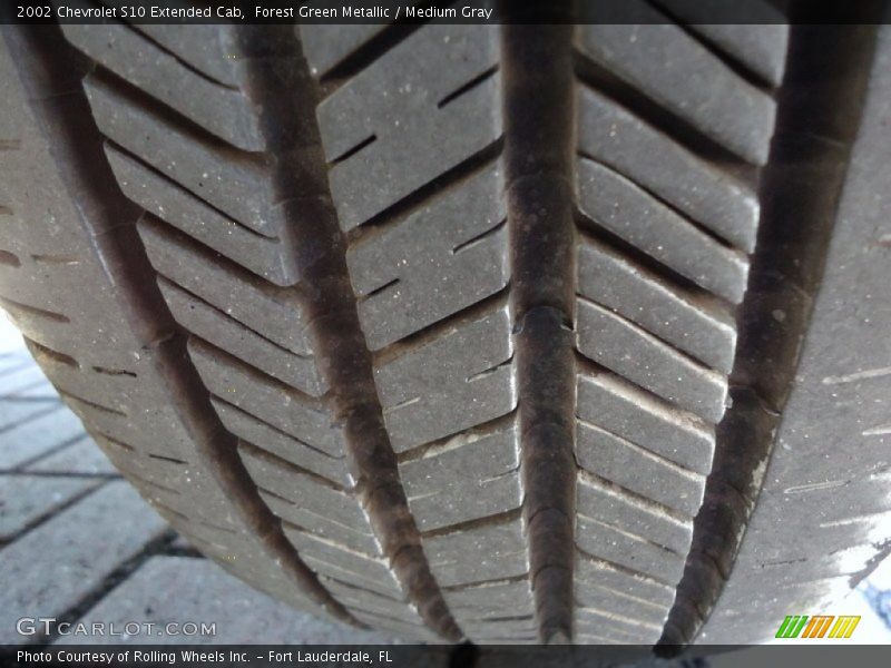 Forest Green Metallic / Medium Gray 2002 Chevrolet S10 Extended Cab