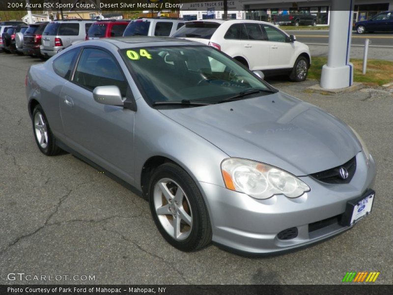Desert Silver Metallic / Ebony 2004 Acura RSX Sports Coupe