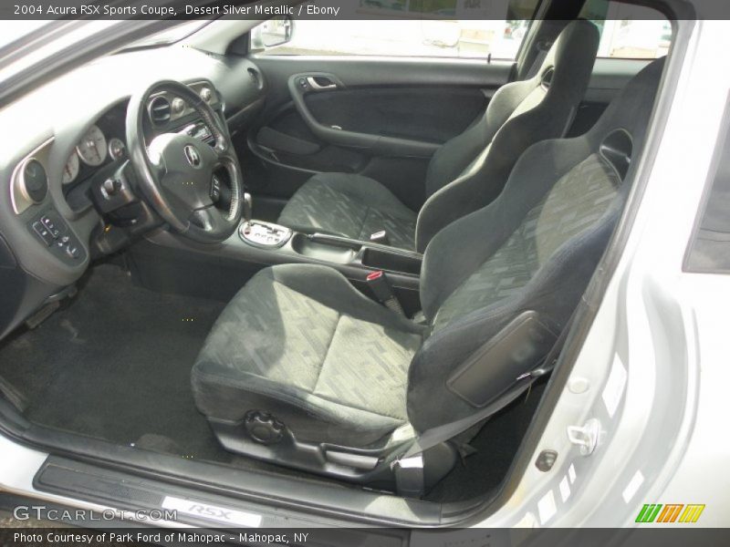 Desert Silver Metallic / Ebony 2004 Acura RSX Sports Coupe