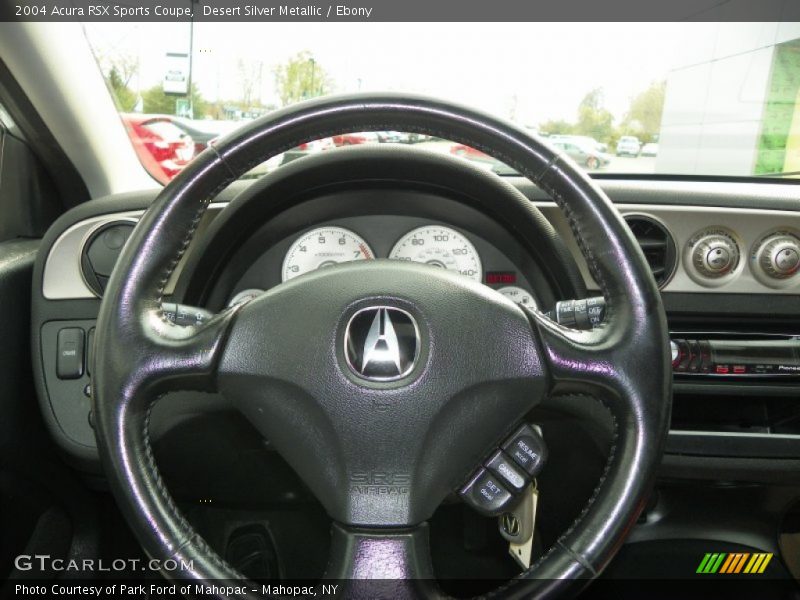 Desert Silver Metallic / Ebony 2004 Acura RSX Sports Coupe